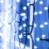 Garland "Curtain" 2 × 3 m, IP44, UMS, dark thread, 760 LED, white glow, flicker, 220 V