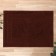 Terry towel for legs 50x70cm, brown 100% cotton, 400 g/m