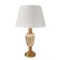 Table lamp with lampshade Risalux "Camellia", E27, 40 W, Brass, 29 × 29 × 29.5 cm