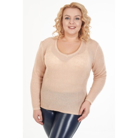 Female jumper, size 52, pink color