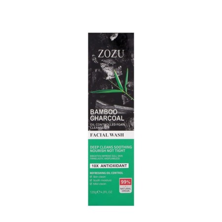 Foam for washing with bamboo coal, 120 ml-2