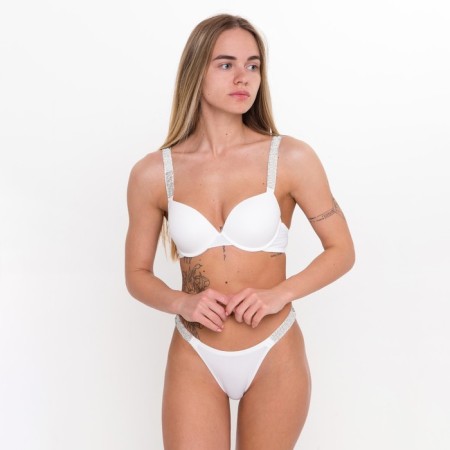 Women's bra in the box, white color, size 85V-3