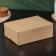 A container of heat -resistant glass with a bamboo cover Bellatenero Eco, 640 ml