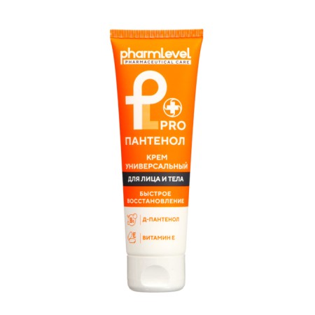 Facial and body cream Pharmleve Panthenol Fast recovery, 75 ml