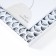 Photo frame plastic 13x18 cm "Phases of the Moon" White with black 20.1x15.4 cm