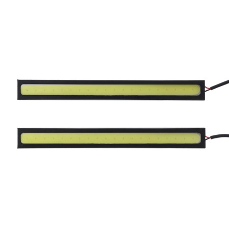 Daily running lights, 12 V, 6 W, DRL-14 cm, wire 80 cm, set 2 pcs-1