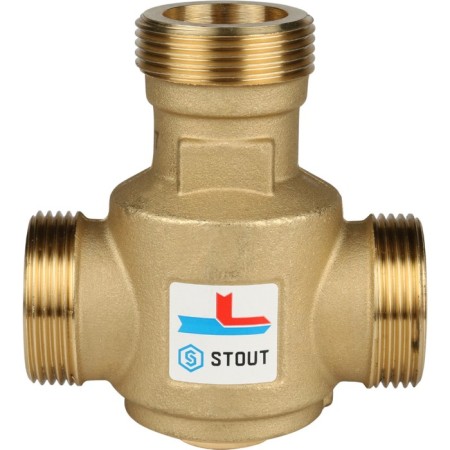 Mixing valve stout SVM-0030-325506, 1 1/4 "external thread, 60 ° C-2