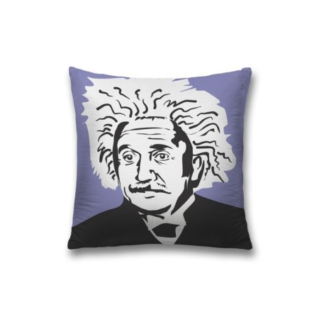 Decorative pillowcase "elegant einstein", on a zipper, size 45x45 cm