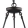Cel and chandelier FR4166-PL-03C-BL CONTE, 360x360x1630 mm, E27, 3x60W, brown color