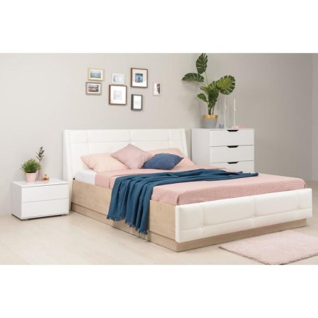 Tumbling bedside Musson 13.93, 530x352x377, white/ white gloss MDF-2