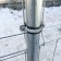Fastenment of temporary fencing, D = 5 cm, ECO