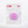 Washing brush "Circle", on suction cup, d = 5.5 cm, lilac color