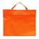 Conference folder with A4 handle, 350 x 270 x 10 mm, textile (spanbond), orange color, calligrata