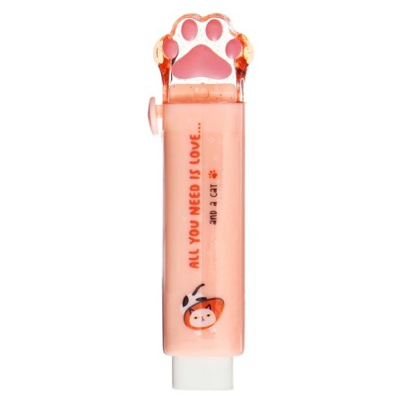 Eraser Meshu "Cat PAW", 93*28*17mm, thermoplastic rubber, plastic case-4