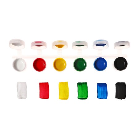 Acrylic paint, set of 6 colors x 5 ml, calligrata kid (increased pigment content), frost -resistant-4