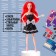 SHARNICAL DOW-model, with a set for creating clothes fashion design, autumn-winter