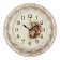 Watching clock, interior "curiosity", silent, d-38 cm