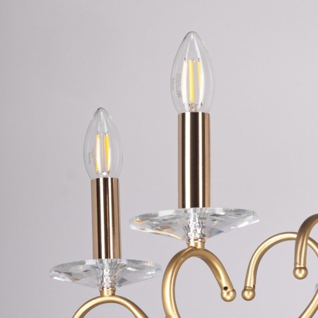 Caust "candle", size 64x86x64 cm, 200W 5XE14 IP 20-2