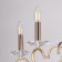 Caust "candle", size 64x86x64 cm, 200W 5XE14 IP 20