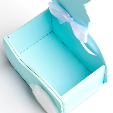 Wooden Kashpo "Bunny" 13x7.5x22 cm tiffany-white-3
