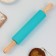 Rock "Provence", 31 x 4 cm, silicone, wood, turquoise color