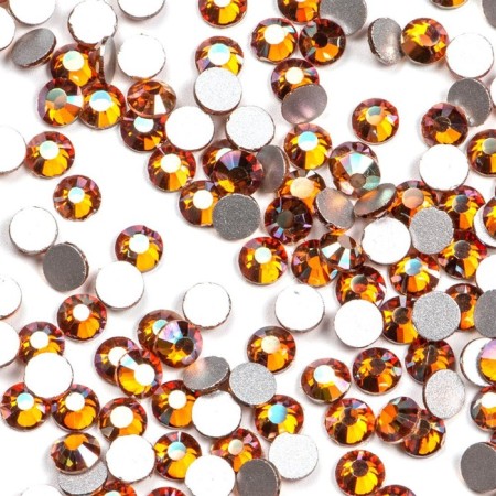 Rhinestones holographic TNL, No. 16 "Caramel", 50 pcs