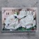 Carty clock is wall-mounted, interior "roses", silent, 30 x 20 cm