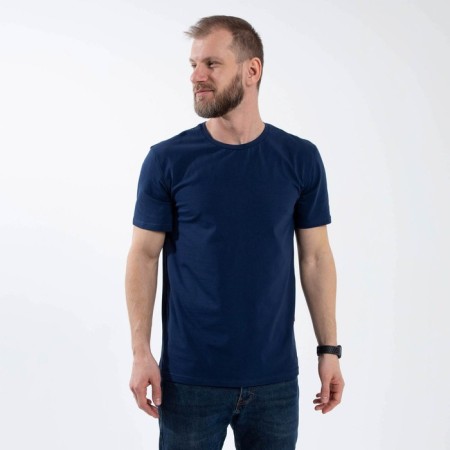 T -shirt SL BASIC, 48, blue