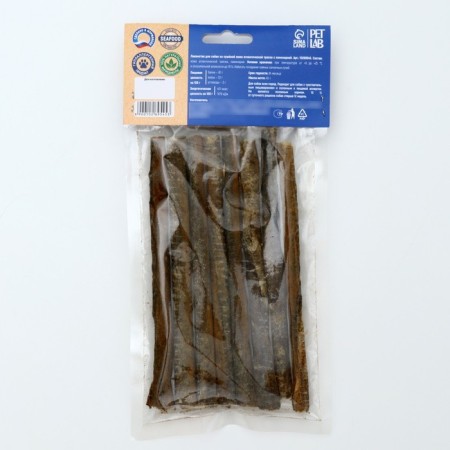 Dog treats natural Petlab: the skin of the Atlantic cod with kelp, 40 g.-2