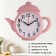 Walls are launched interior, for the kitchen, silent, "kettle" 29 x 34 cm, pink