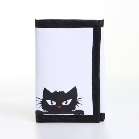 Children's wallet on Velcro "chosen", white color