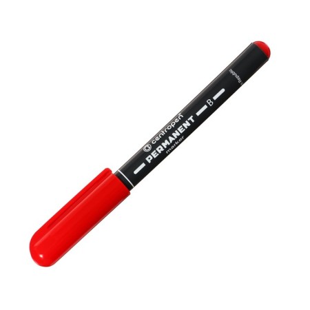 Permanent marker 3.3 mm centropen 2836, red color-1