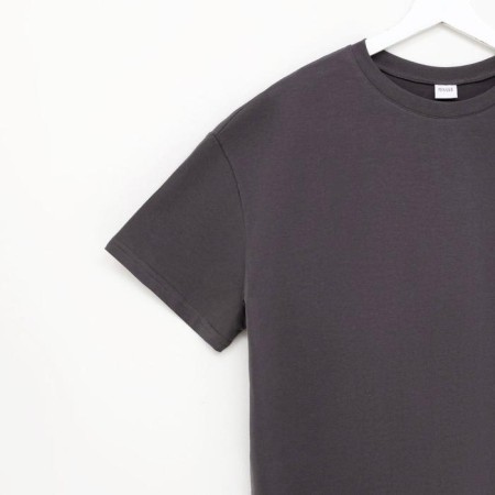 Women's T-shirt Minaku Oversize Fit: graphite color, river 52-5