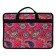 Folder with handles Textile, A4, 365 x 260 x 50 mm, 2C13 "Tikhvin", frame, pink