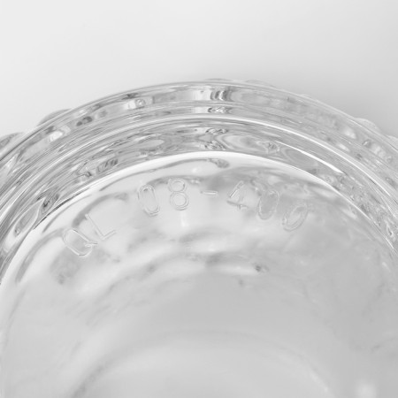Set of glass mugs, 395 ml, d = 8.6 cm, h = 10 cm, 2 pcs-4