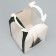 Folding box for a small cake "Christmas tree", 15 x 15 x 18 cm, new year