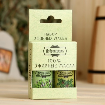Набор эфирных масел пихта, сосна "Добропаровъ", 2 шт по 17 мл-6
