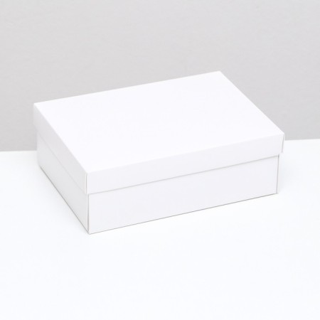 Folding box "White", 21 x 15 x 7 cm
