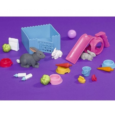 Dolls "Steffi" and "Evy", with animals-3