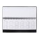 Planing is a non -combined 100 x 300 mm, 56 sheets, on the crest, artificial leather cover, black