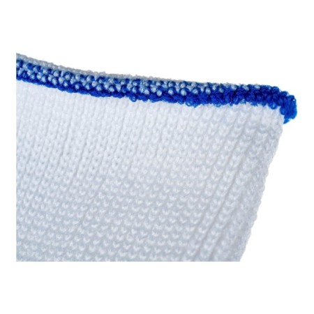 Gloves of nylon garden, knitting class 13, with PVC dots, size 10, white-4