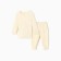 Kit (longshit and trousers) children's minku, ivory color, height 62-68 cm