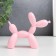 Souvenir Polystone "Air Ball - Dog" Direct pink 8x10x4 cm