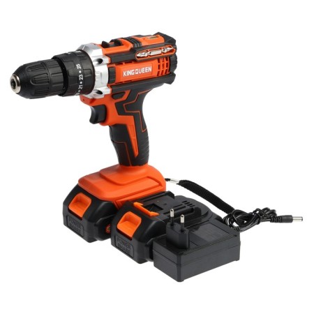 KingQueen KQ-101K, 18 V, 2x2 Ach, 25 Nm, 2 speeds, 450-1500 rpm, case, case-1