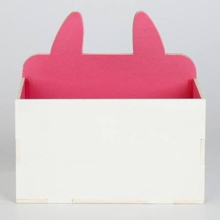 Organizer for the office, composite "Bunny", 15 x 10 x 8 cm-4