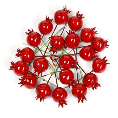 Set of plugs "Pomegranate" 20pcs, 4x3cm-3