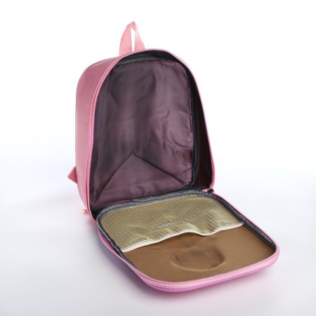 Baby backpack on lightning, pink color-5