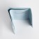 Women's wallet on the button, blue color