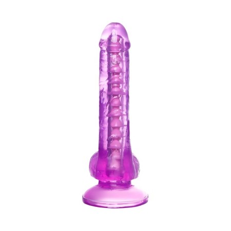 Realistic phallimitator A-Toys byfa Celiam, TPE, Purple color, 20.5 cm-8