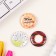Icons sunset set 3 pcs d = 25 mm "sweets" 7x7 cm